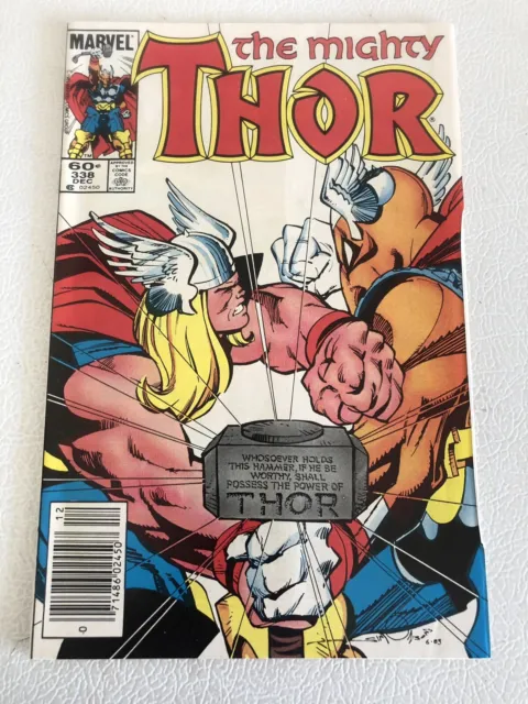 Mighty Thor 338 2nd App Appearance Beta Ray Bill GOTG 3 Newsstand CGC CBCS It!