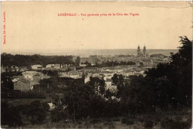CPA LUNEVILLE- Vue Generale prise de la Cote des Vignes (483716)