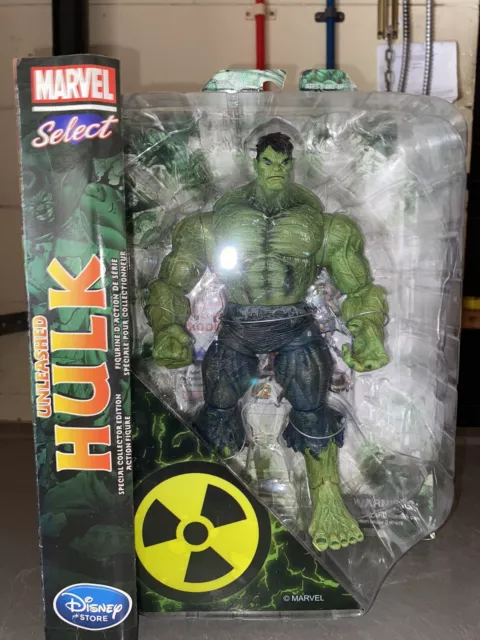 Diamond Toys Marvel Select Unleashed Hulk 9” Action Figure - Disney Store