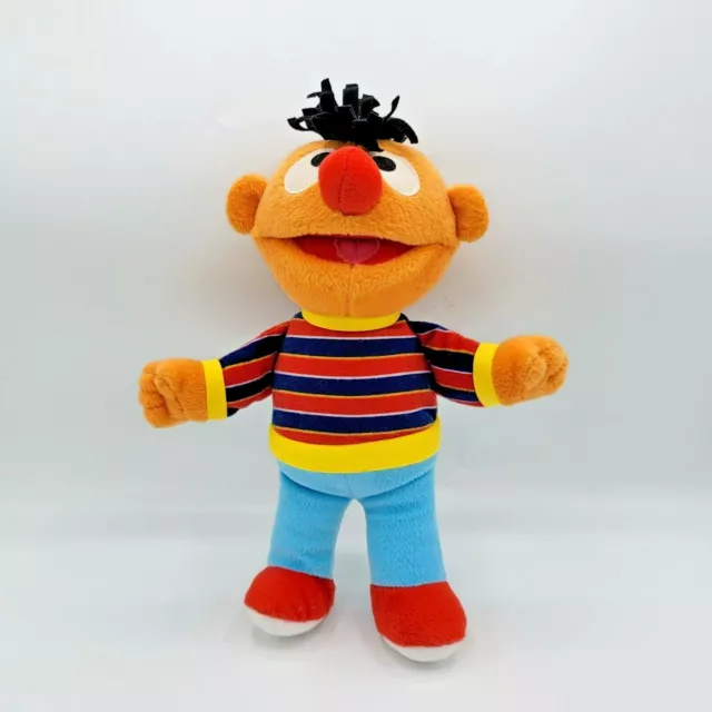 Sesame Street Ernie Plush Doll 11”  Bert & Ernie Fisher Price Mattel