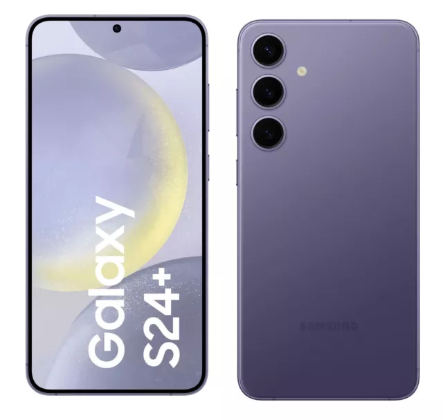 Samsung Galaxy S24+ Cobalt Violet Handy Dummy Attrappe  Requisit Deko Aussteller