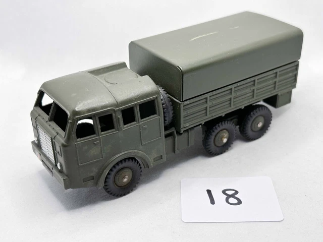 482U VINTAGE 1958 Dinky 80D France Berliet T6 Camion Militaire