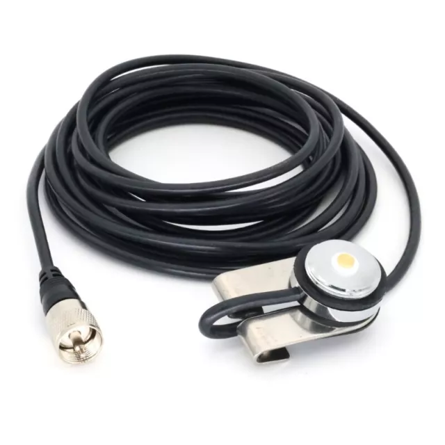 Car Radio Antenna Extension Cable NMO To PL-259 5M/16.4ft Mobile Coaxial Cable