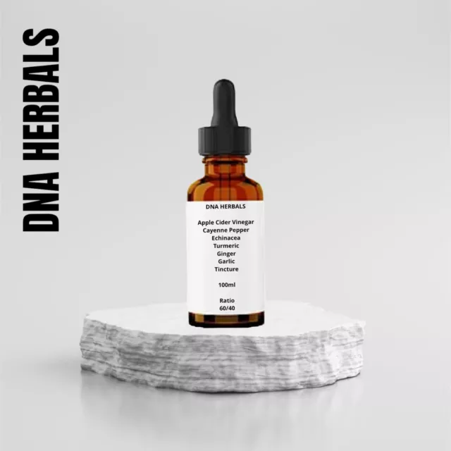 DNA HERBALS - Cayenne Pepper & Ginger & Garlic & Turmeric … Tincture - 100ml