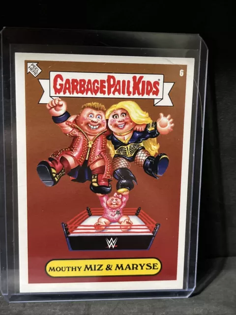 2019 Topps Garbage Pail Kids WWE VS GPK "Mouthy MIZ & MARYSE" 🔥🔥