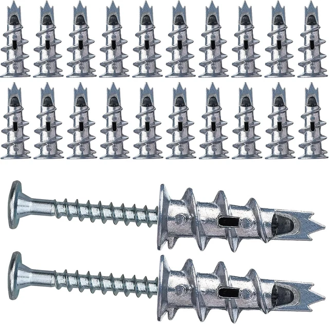 C47850 - Lot De 50 Pièces - Piton À Visser - 8X16Mm - En Acier Zingué