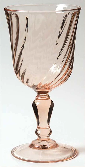 Cristal D'Arques-Durand Rosaline Pink  Wine Glass 91021