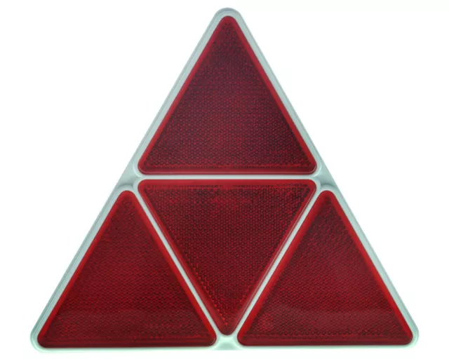 Anhänger Dreieck rot Links / Rechts