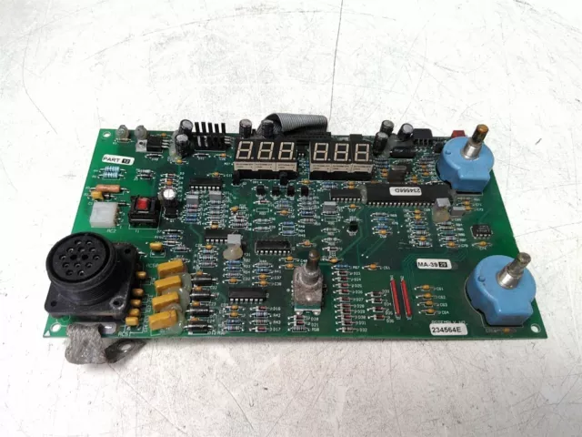 Defective Miller 216374A 234564E Front Control Board AS-IS for Parts