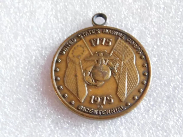 Vintage 1775-1975 United States Marine Corp BiCentennial Medal Tun Tavern