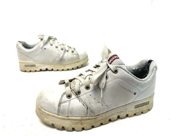 SKECHERS vtg sneakers Boots Women's SIZE 9  White Jammers Platform Chunky Y2K