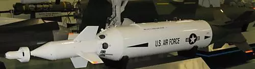 GBU-3 Mk-82 USAF Guided Bomb Mahogany Wood Model Large New