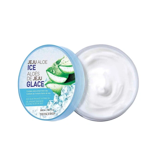 Gel calmante refrescante de hielo Avon The Face Shop Jeju 10,1 fl oz ~NUEVO~