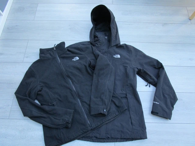 The North Face Donna Evolve 3in1 Giacca Triclimate & Pile Hyvent M Nero