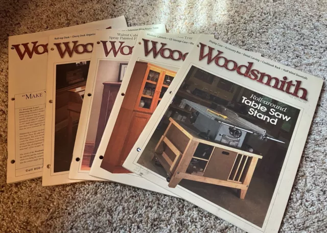 Woodsmith Magazine - 5 Issues