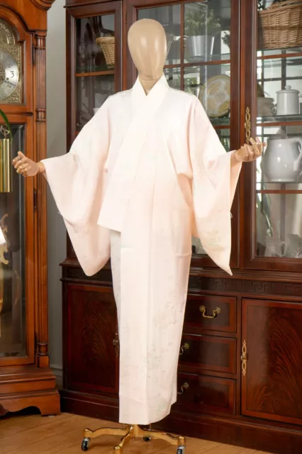 Dear Vanilla Japanese Juban Undergown Women's Kimono Inner Robe Genuine Vintage