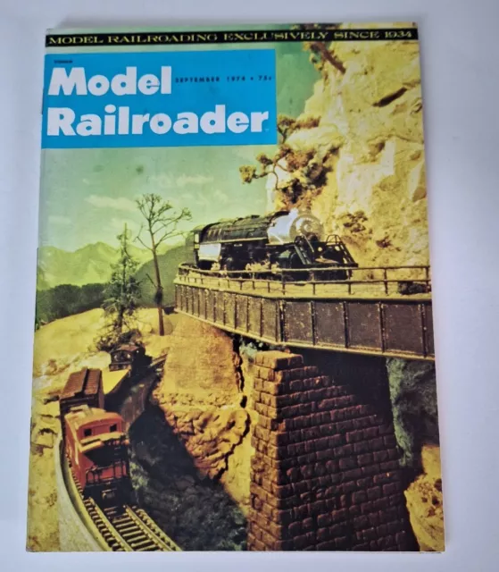 Model Railroader Magazine September 1974