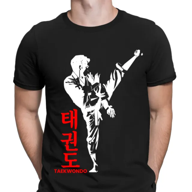 T-shirt top da combattimento arti marziali regalo sport coreani divertenti da uomo #DNE