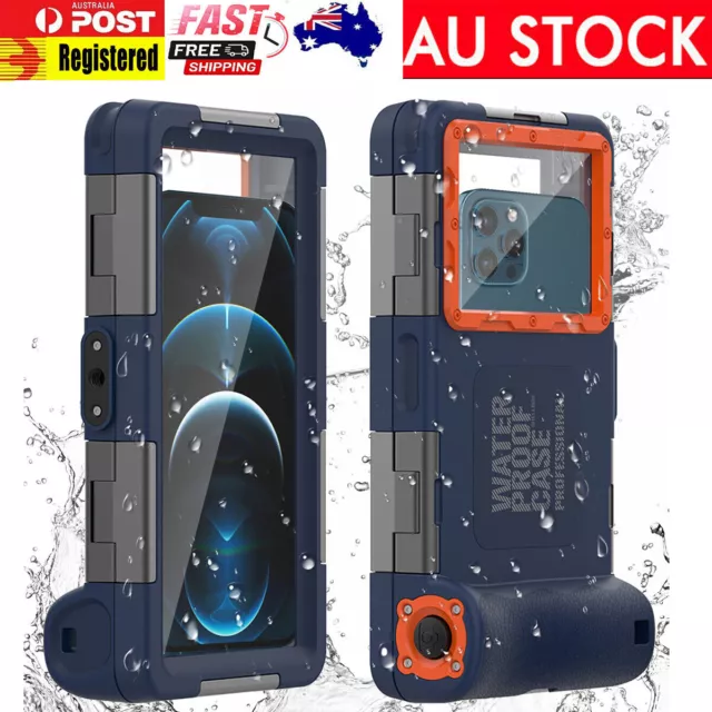 Phone Waterproof Case Underwater Diving Camera Under 6.99 inch Phone 15M(49FT)