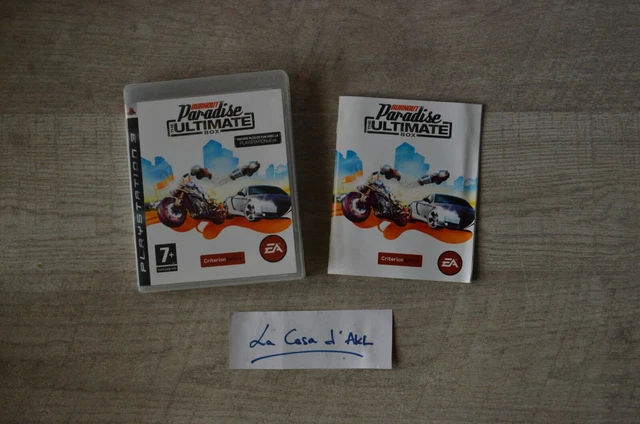Burnout Paradise the ultimate box complet sur Playstation 3 PS3 - FR  TBE