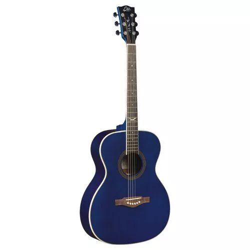 Eko NXT A100 SeeThrough Blue Chitarra Acustica 8056734496604