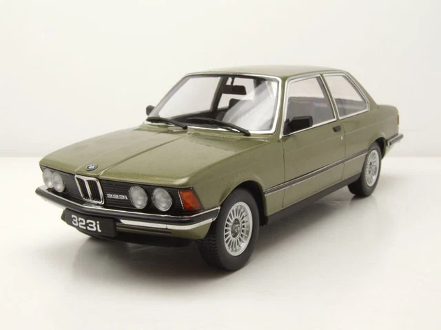 BMW 323i E21 1978 Vert Métallique Maquette de Voiture 1:18 Kk Échelle