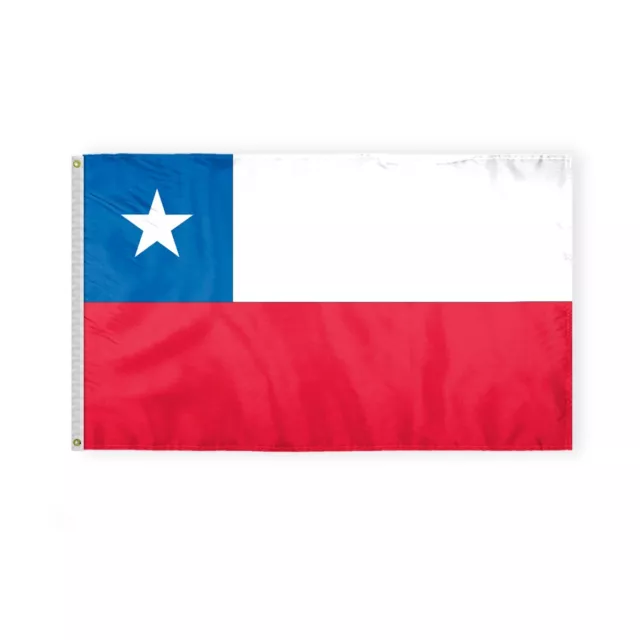 Chilean Flag 3x5 ft Flag of Chile Country Flag 3x5 Outdoor House Flag,Poly