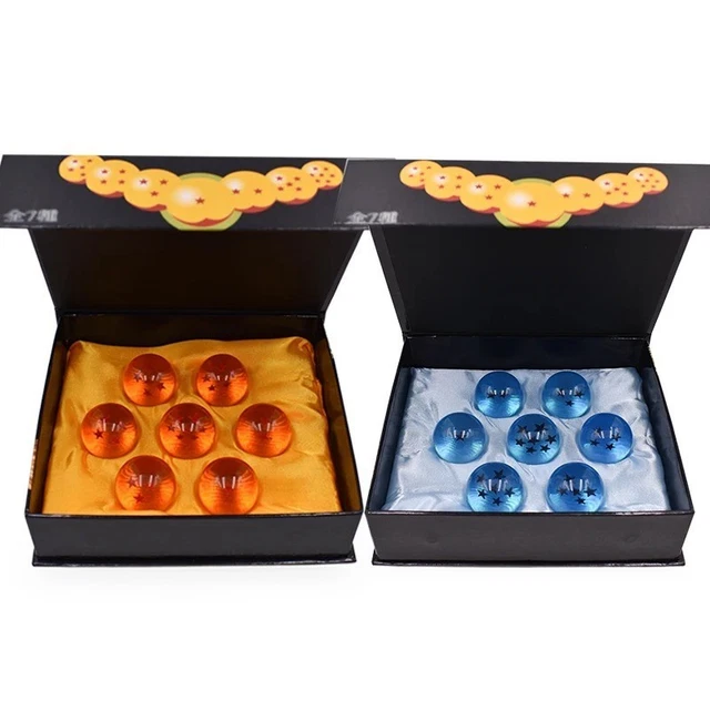 Lot De 7 Boules Dragon Ball 1 à 7 Étoiles - En Acrylique Transparent Avec Boîte Cadeau (Diamètre 4.3 Cm) Boule De Cristal Dragon Ball Z Lot De 7 Boules Dragon Ball 1 à 7 Étoiles - En Acrylique Transparent Avec Boîte Cadeau (Diamètre 4.3 Cm) Boule De Cristal Dragon Ball Z