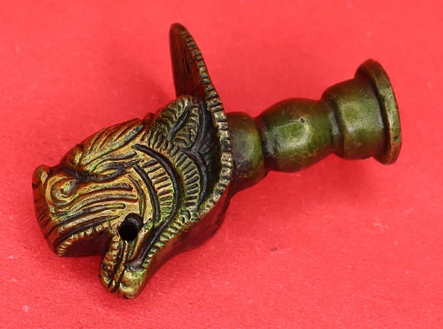 Lion Door Handle Victorian Style Handmade Brass Drawer Wardrobe Pull Knob BA2019