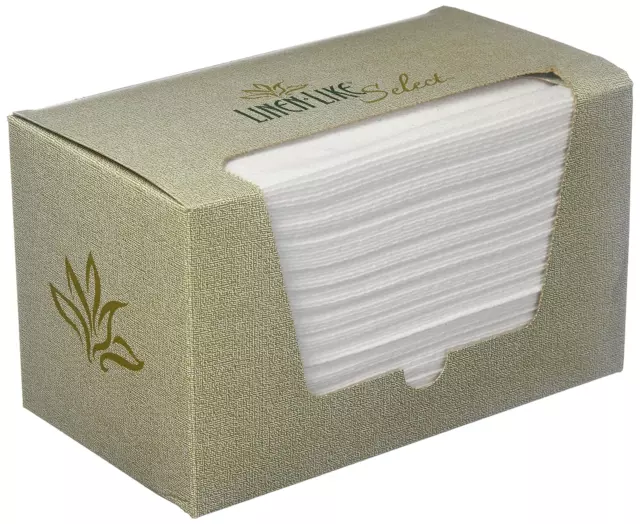 Hoffmaster 856460 Linen-Like Select Guest Towel, 1/6 Fold, 17" Length X 12" Widt
