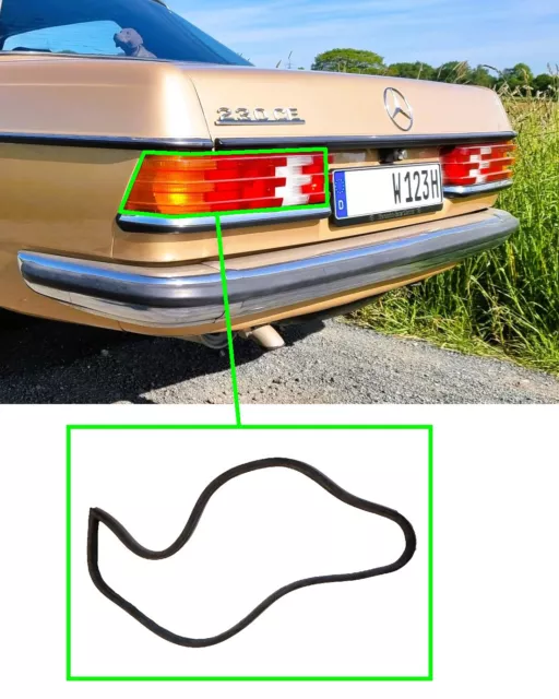 Abdichtung Heckleuchte passt für Mercedes W123 Limo & C123 CE Coupe A1238260158