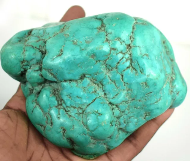 US Seller 4480 Ct Arizona Blue Turquoise Gemstone Natural Rough Specimen 2