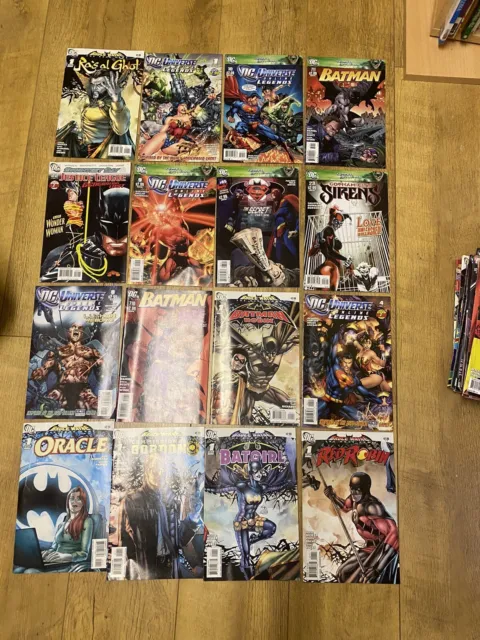 Job Lot Of 50 Assorted DC Comic Magazines. DC Universe And Batman Bundle + Bonus