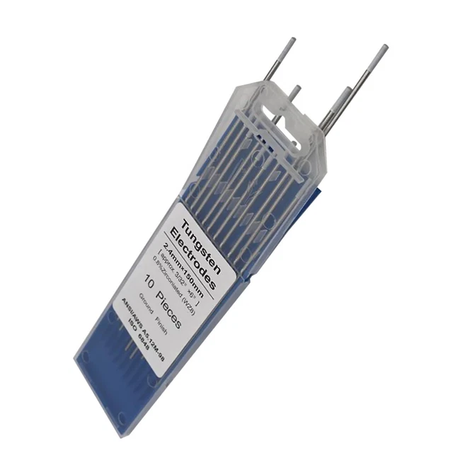 10 pz/1 barre di brasatura elettrodi di saldatura tungsteno zirconiato