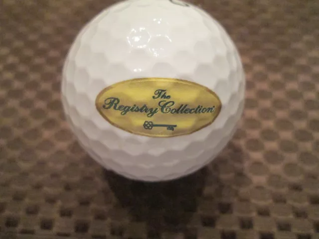 Logo Golf Ball-The Registry Collection....