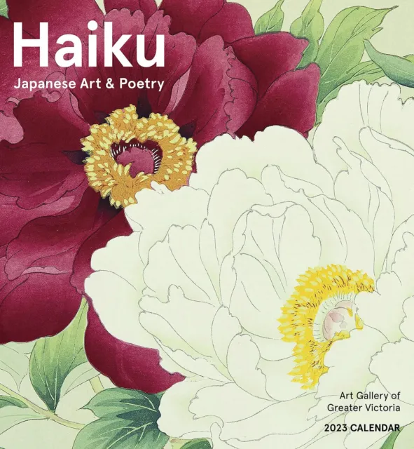 Haiku: Japanese Art and Poetry 2023 Wall Calendar (12" X 13") NEW!
