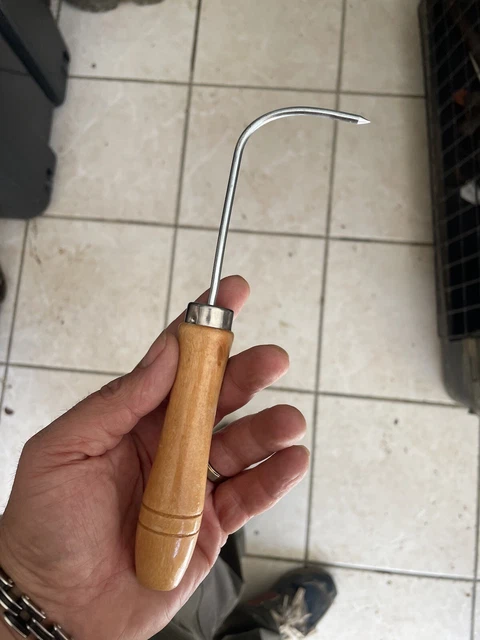 Vanghetto Per Tartufi Artigianale - Acciaio Inox, Punta A Bandiera, 40 Cm - Foto 6