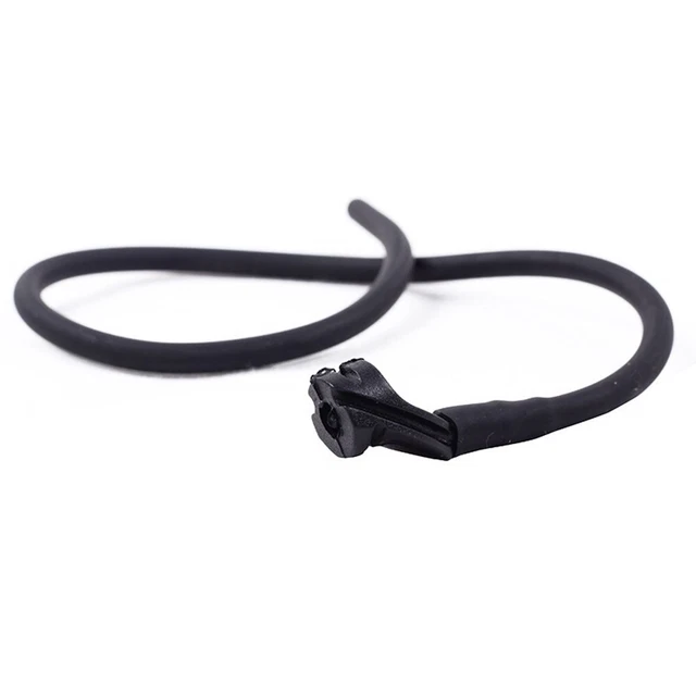 Tube Creux En Caoutchouc 16 Pieds (5m) - Jaune/Vert - 1/8" De Diamètre Extérieur, Trou De 1/16"