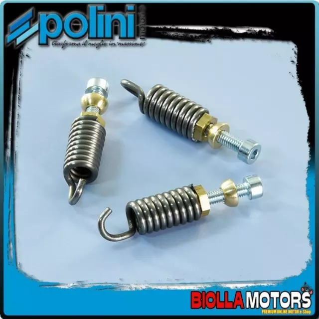 245.089 Kit Molle Frizione Polini 3G D.1,8 Peugeot Fight3 125 4T Frizione Speed