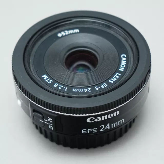 Canon EF-SKamera Objektiv 24 mm 1:2,8 STM Lens 1.123AIO