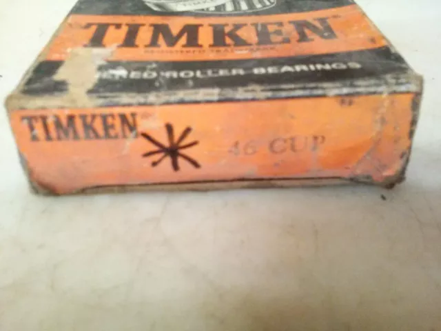 Timken #46 bearing cup, made in France 3