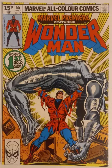 Marvel All-Colour Comics - Marvel Premiere featuring Wonder Man - #55 - 1980