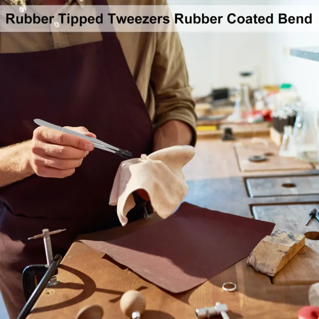 Rubber Tipped Tweezers