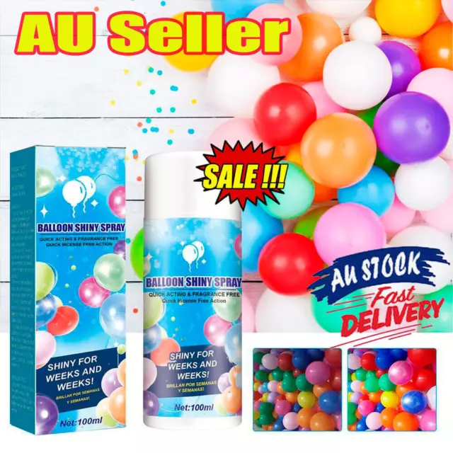 Balloon High Shine Spray for Balloons, Latex Balloons Balloon Shiny Spray