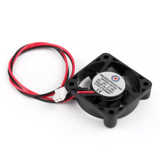 10x 24V 0.15A 4010 Cool Computer Fan Small 40x40x10mm DC Brushless 2-pin Wire SP 2