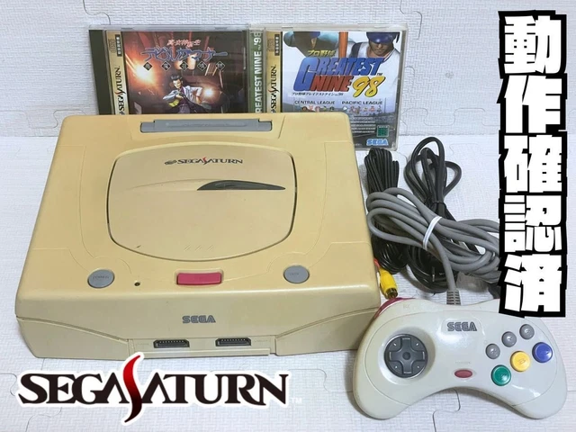 Sega Saturn Console -System Only- WHITE HST-3220 Tested JAPAN - Foto 7
