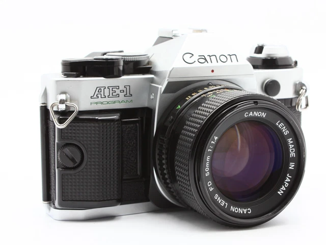 CANON AE-1 SILVER / Lens FD 50mm f/1.4 S.S.C. Exc+5 SLR Z3169