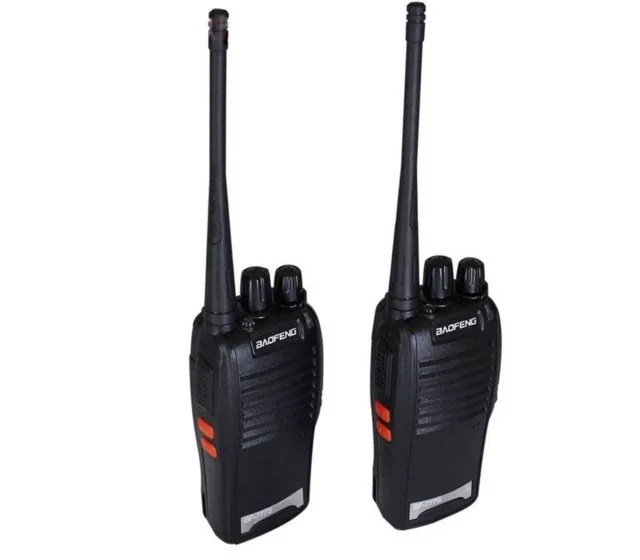 Coppia ricetrasmittente walkie talkie portatile 16 canali 3.7V two way