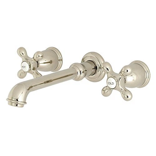 Kingston Brass KS7126AX English Country Bathroom Faucet, 10-7/16" in Spout Re...