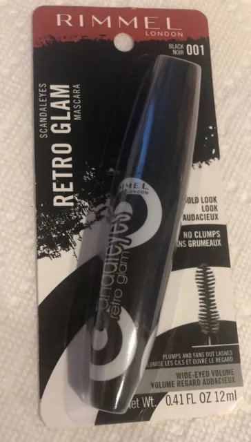 Rimmel London Scandaleyes Retro Glam Mascara 001 Black